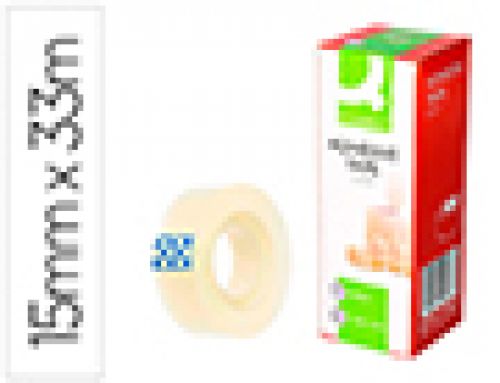 Fita adesiva q-connect 33 mt x 15 mm , Q-connect , 31738 , 5706002017873